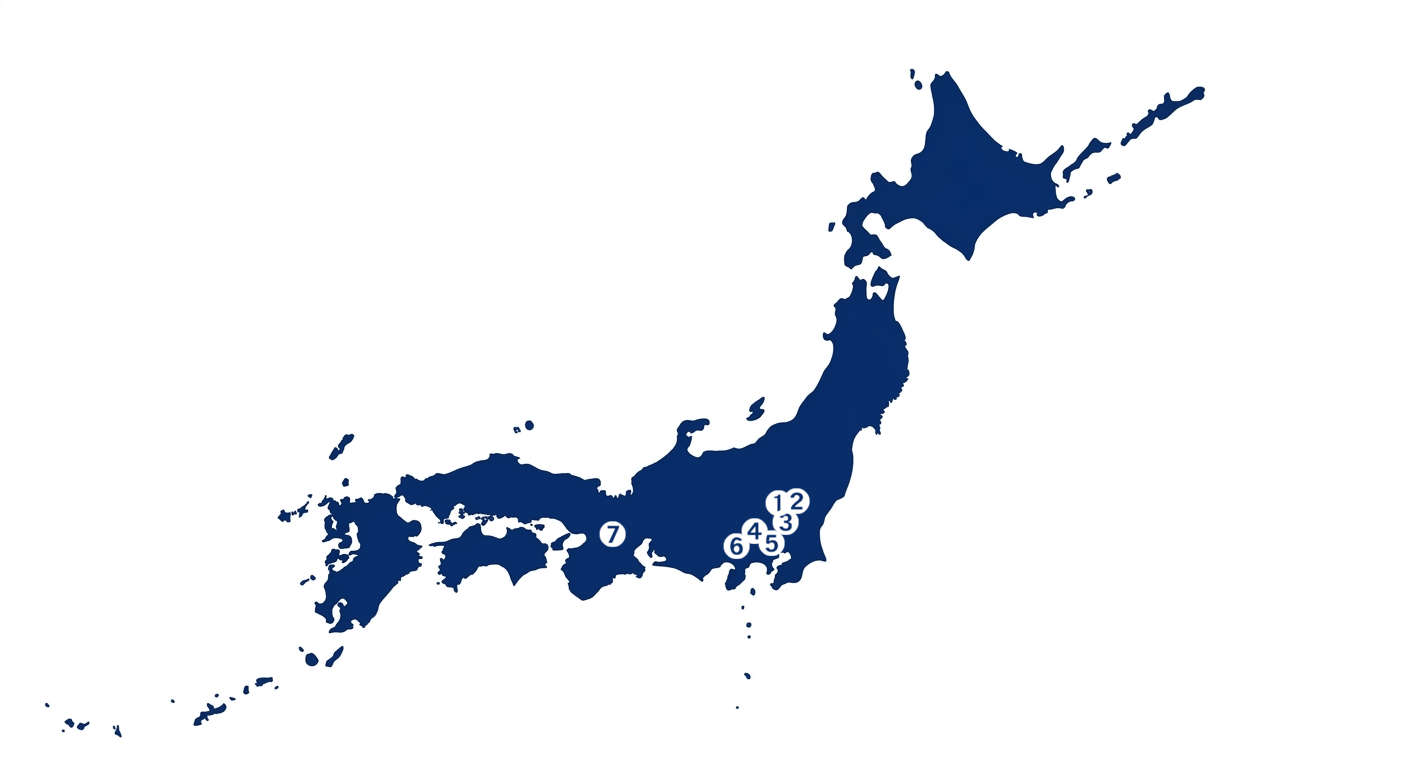 国内拠点マップ