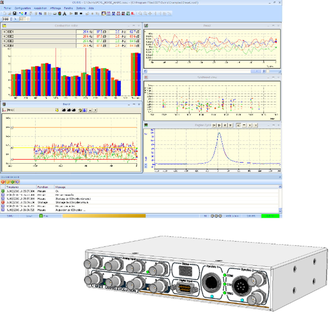 Combustion analysis system
