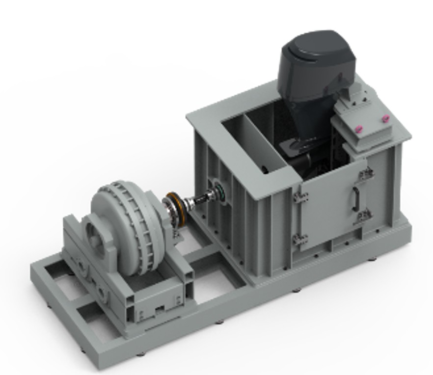 Electric Outboard engine test bench